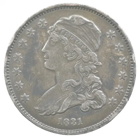 1831 Capped Bust Quarter a9528
