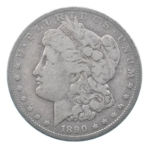 Early - 1890 Morgan Silver Dollar - 90% US Coin *009