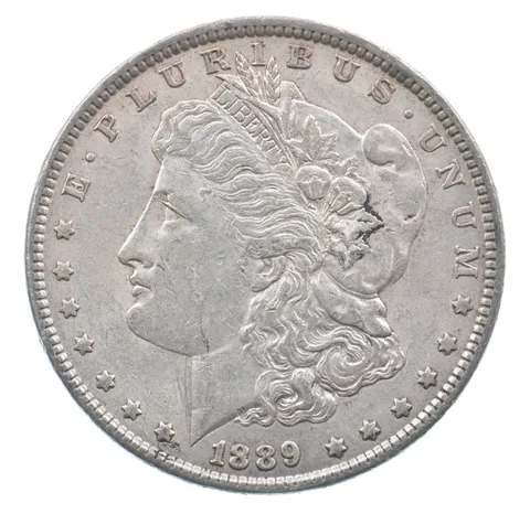 Better 1889 Morgan Silver Dollar - 90% US Coin - Nice Coin *359