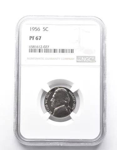 PF67 1956 Jefferson Nickel NGC *9869
