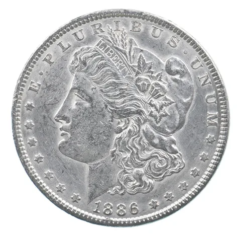 Better 1886 Morgan Silver Dollar - 90% US Coin - Nice Coin *548