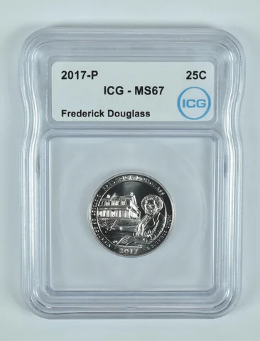 2017-P Washington Quarter ATB Frederick Douglass MS67 ICG