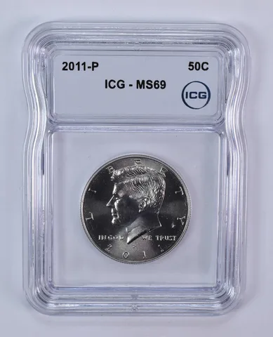 2011-P Kennedy Half Dollar MS69 ICG