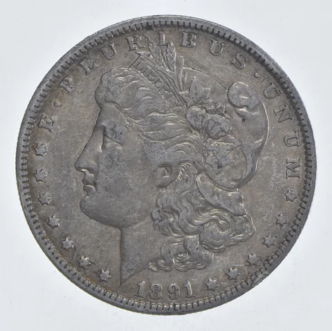 Early - 1891-O Morgan Silver Dollar - 90% US Coin *942