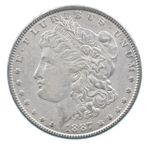 Better 1887 Morgan Silver Dollar - 90% US Coin - Nice Coin *563