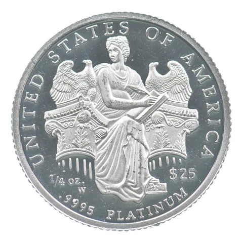 2006-W $25 Platinum Eagle 1/4 Oz Platinum PROOF *0409