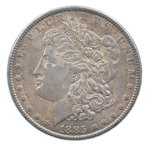 Better 1885 Morgan Silver Dollar - 90% US Coin - Nice Coin *457
