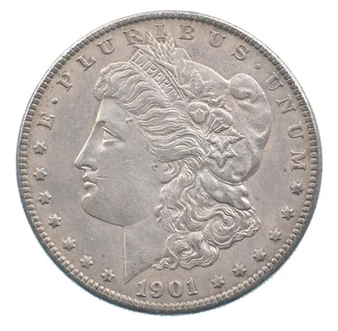 Better 1901-O Morgan Silver Dollar - 90% US Coin - Nice Coin *335