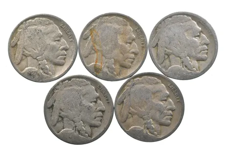 BETTER 1927-S 1929-D Worn Date 1927-D Worn Date Buffalo Nickel Collection *179