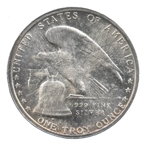 VINTAGE Art Bar/Round Rarities Saint-Gaudens Lady Liberty Silver 1 T Oz *195
