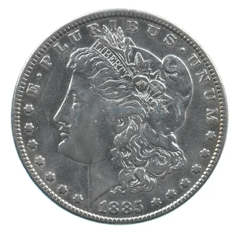Early - 1885 Morgan Silver Dollar - 90% US Coin *732