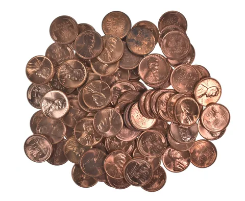 Lot Of (100) 1950-1958 Gem BU Red Lincoln Wheat Cent Lot Collection *540