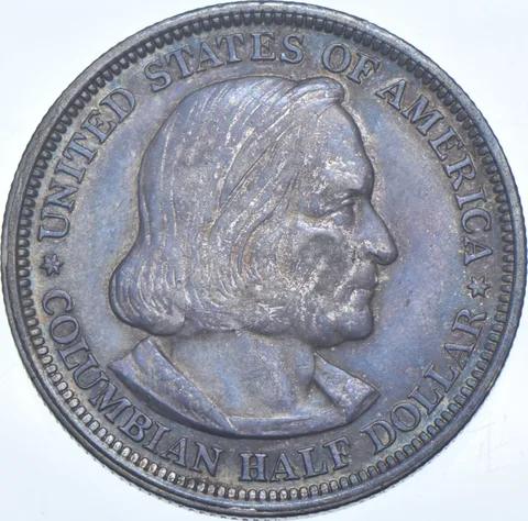 1893 Columbian Commemorative Half Dollar *9412