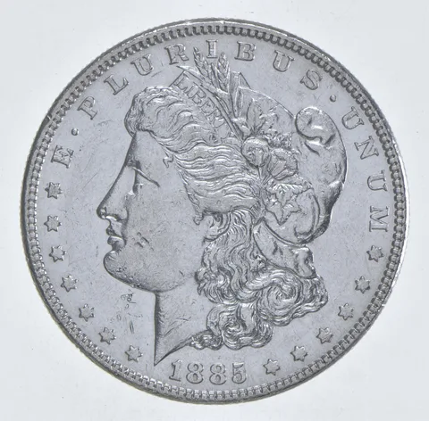 Better 1885 Morgan Silver Dollar - 90% US Coin - Nice Coin *427