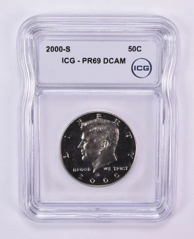 2000-S Kennedy Half Dollar PR69 DCAM ICG