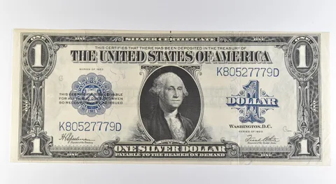 1923 $1 Silver Certificate Large Note Blue Seal Fr#237 *0529