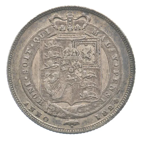 1824 Great Britain Shilling George IV *6477