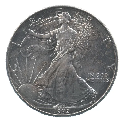 Better Date 1992 American Silver Eagle 1 Troy Oz .999 Fine Silver *610