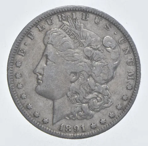 Early - 1891-O Morgan Silver Dollar - 90% US Coin *138