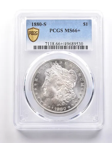 1880-S Morgan Silver Dollar MS66+ PCGS *9939