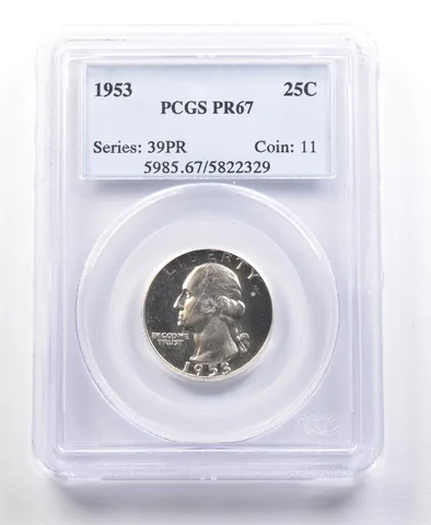 1953 Washington Quarter PR67 PCGS *2157