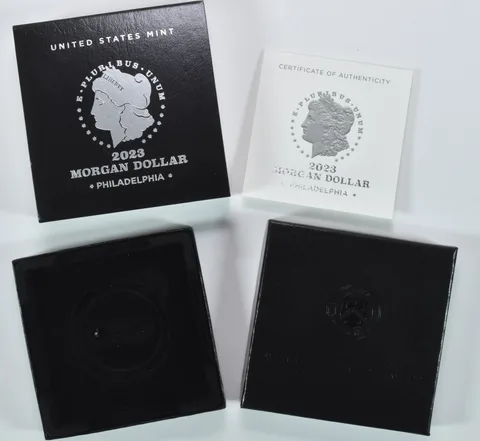 OGP 2023 Morgan Silver Dollar - Philadelphia BOX & COA - NO COIN