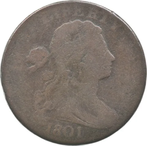 1801 Draped Bust Large Cent *4690