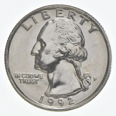 1992-P Washington Quarter Clad Unc