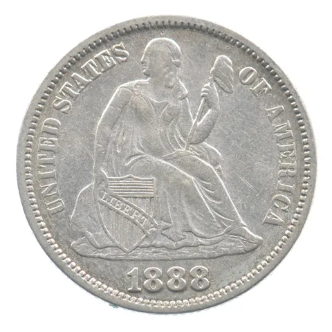 1888 Seated Liberty Dime *4520
