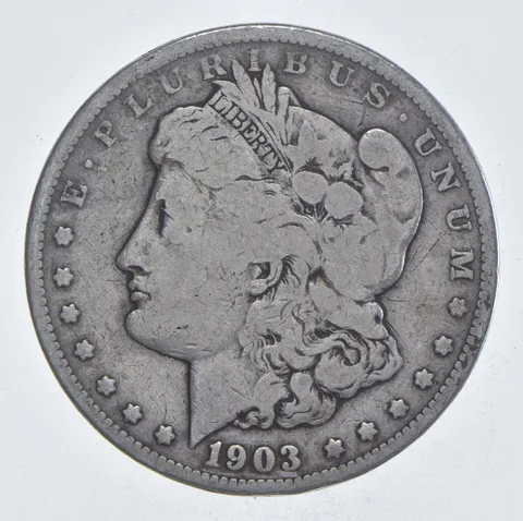 Early - 1903 Morgan Silver Dollar - 90% US Coin *979