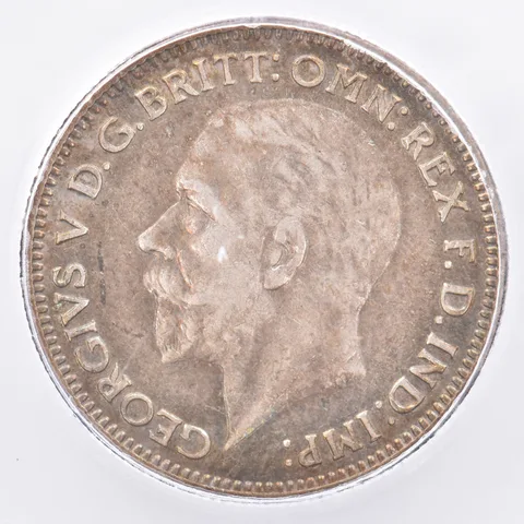 1932 Great Britain 6 Pence AU53 ICG Beautiful Tone *1932