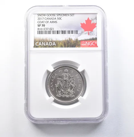 2017 Canada 2 Dollars Snow Goose Specimen Set Polar Bear SP70 NGC *5932