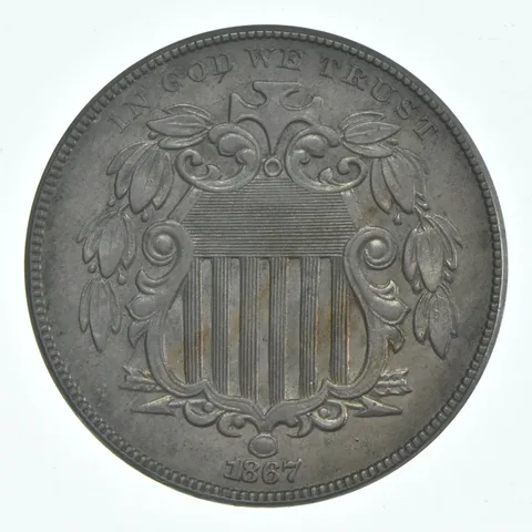 1867 Shield Nickel *6141