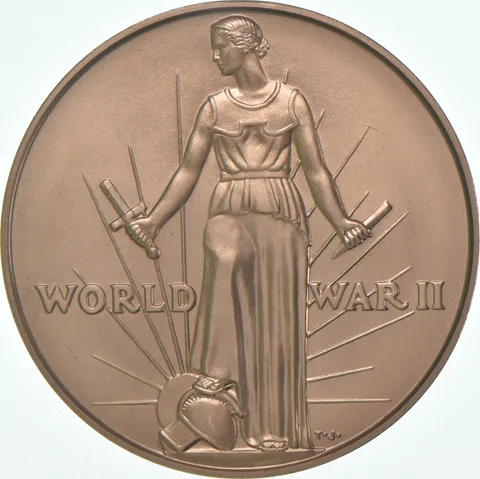 World War II 50th Anniversary Victory Medal WWII US Mint