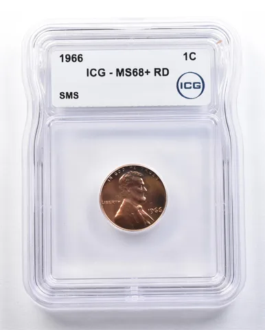 1966 Lincoln Memorial Cent SMS MS68+ RD ICG *1650