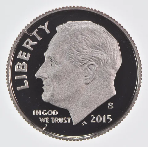2015-S Roosevelt Dime CLAD Proof