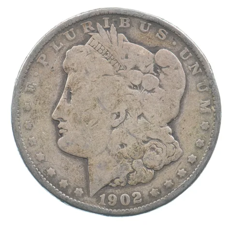 Early - 1902 Morgan Silver Dollar - 90% US Coin *926