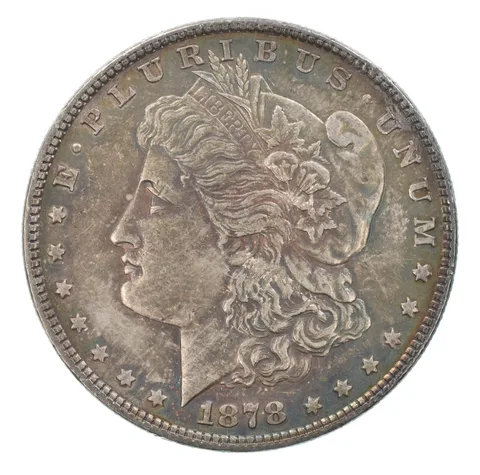 1878 8TF Morgan Silver Dollar Beautiful Tone *1773