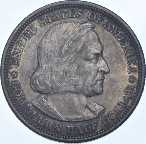 1893 Columbian Commemorative Half Dollar a9421