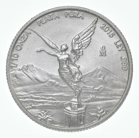 2015 Mo Mexico 1/10 Onza Silver Libertad