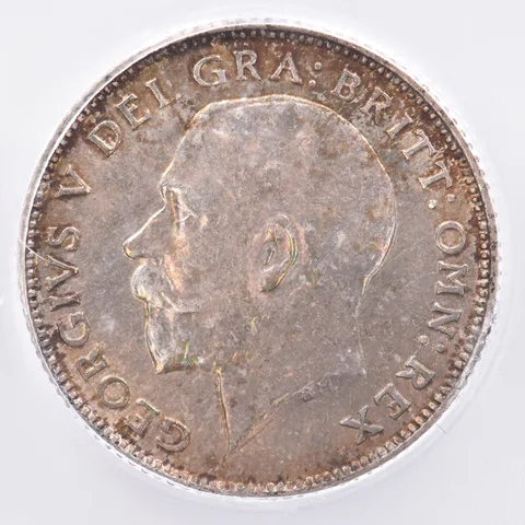 1923 Great Britain 6 Pence MS62 ICG Beautiful Tone *1935