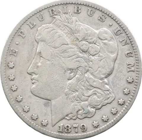 1879-CC Morgan Silver Dollar a2839