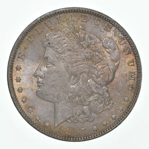 1897 Morgan Silver Dollar - Great Tone a2514