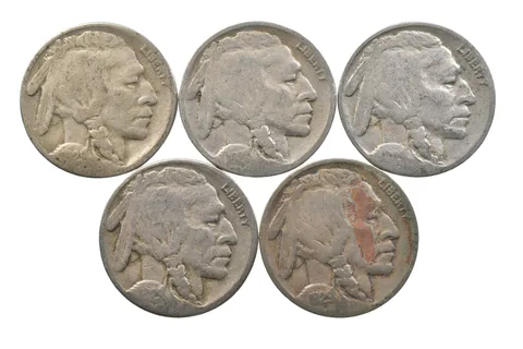 BETTER Lot 1929-S 1928-D 1929-S 1929-S 1929-D Buffalo Nickel Collection *125