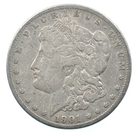 Early - 1901-O Morgan Silver Dollar - 90% US Coin *786