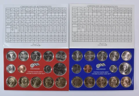 2007 Mint Set with Unc Coins in Original Packaging (28 coins)