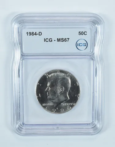 1984-D Kennedy Half Dollar MS67 ICG