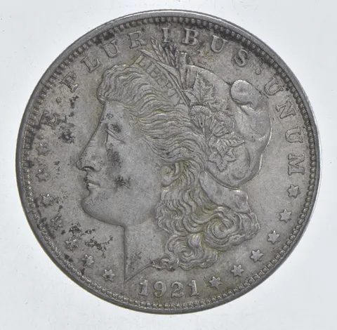 1921-D Morgan Silver Dollar - Last Year Issue 90% $1 Bullion *537