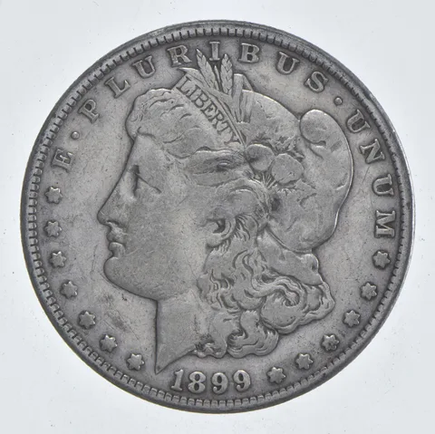 Early - 1899-S Morgan Silver Dollar - 90% US Coin *833