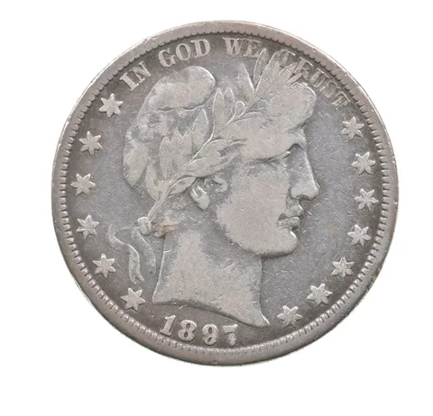 1897-O Barber Half Dollar a0813